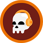 Badge for Skull