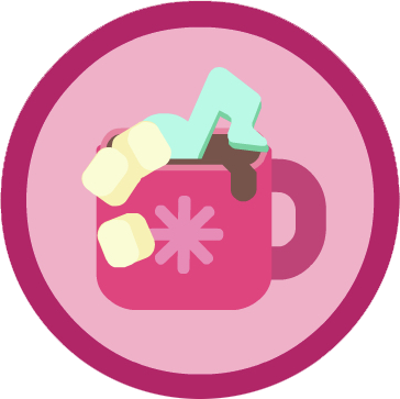 Badge for Hot Cocoa