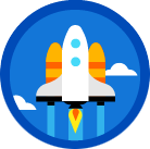 Badge for Launch