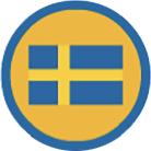Badge for Sweden