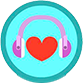 Badge for I Love Pop