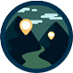Badge for Night Journey