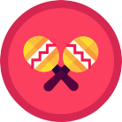 Badge for Latin