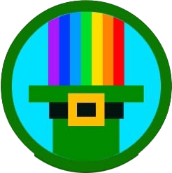 Badge for End of the Rainbow