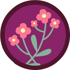 Badge for Unbe-leaf-ably Flowerful