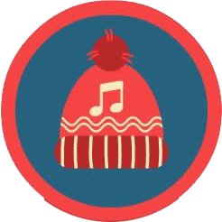 Badge for Knit Cap
