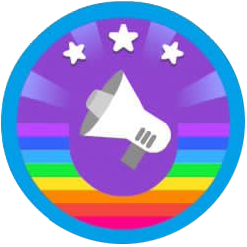 Badge for Pride Anthems