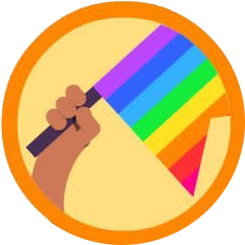 Badge for Pride Parade