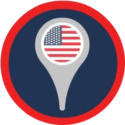 Badge for Destination: USA