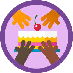 Badge for Piece of Cake