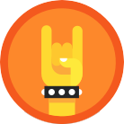 Badge for Rock