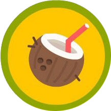 Badge for Coconut Nut