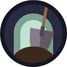 Badge for Dangerous Digging