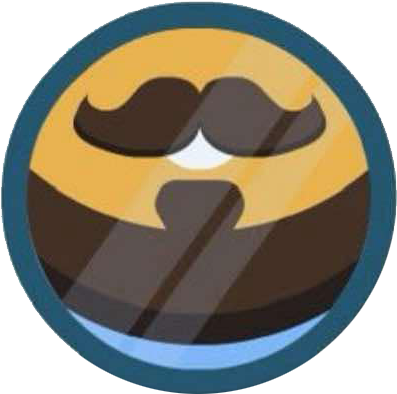 Badge for Beard-iful Life