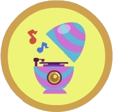 Badge for Egg Tunes