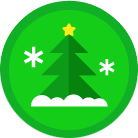 Badge for Holidays