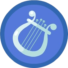 Badge for Blu-Harp