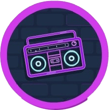 Badge for Retro Radio