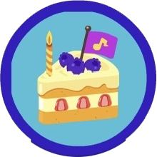 Badge for Happy Happy Bday