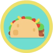 Badge for Taco Time