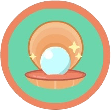Badge for Mermaid Pearl