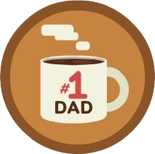 Badge for Super Dad