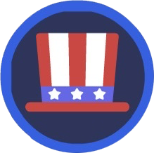 Badge for Independence Hat
