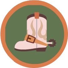 Badge for Country Kick