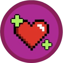 Badge for Extra Life