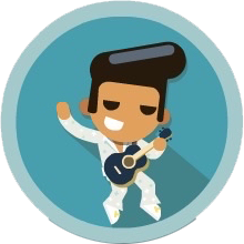 Badge for Rockin’ Steps
