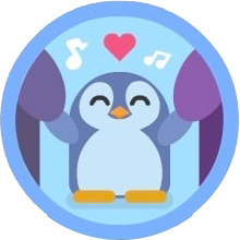 Badge for Heart & Flippers