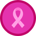 Badge for Pink Ribbon