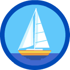 Badge for Sailing