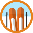 Badge for Ski