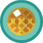Badge for Waffle