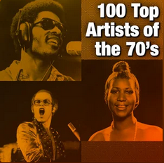 100 Top Artists of the 70's