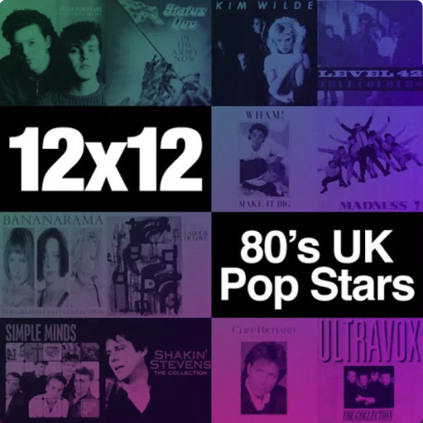 12x12: 80's UK Pop Stars