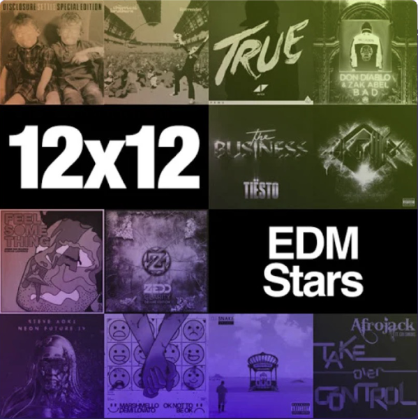 12x12: EDM Stars