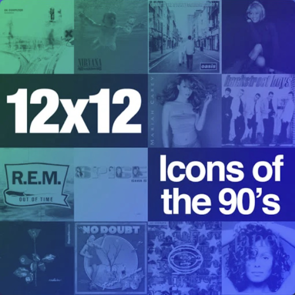 12x12: Icons of the 90's